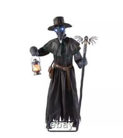 Home Accents Holiday 7 ft. Animated LED Plague Doctor Home Depot Halloween