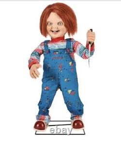 Home Depot 3.5 FT ANIMATED CHUCKY DOLL Prop Halloween 2024 IN HAND SHIPS TODAY