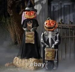 Home Depot 3-ft. Halloween Animated LED Pumpkin Twins
