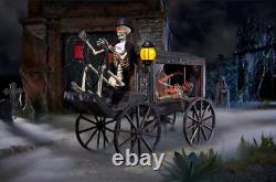 Home Depot Halloween Home Accents 5 ft. Animated LED Hearse SOLD OUT ONLINE