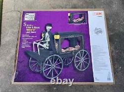 Home Depot Halloween Home Accents 5 ft. Animated LED Hearse SOLD OUT ONLINE