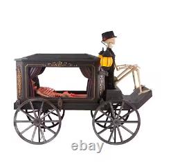 Home Depot Halloween Home Accents 5 ft. Animated LED Hearse SOLD OUT ONLINE