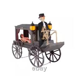 Home Depot Halloween Home Accents 5 ft. Animated LED Hearse SOLD OUT ONLINE