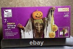 Home Depot Towering Jack O Man Halloween Animatronic Complete In Original Box