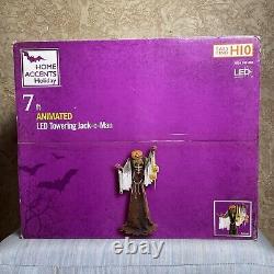 Home Depot Towering Jack O Man Halloween Animatronic Complete In Original Box