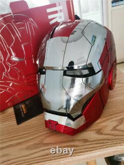 Hot AutoKing 11Wearable Iron Man MK5 Voice-controlled Deformed Helmet Halloween