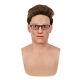 Imi Bell Realistic Silicone Young Man Crossdresser Face Headwear Halloween Props