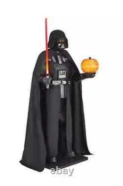 IN HAND! Disney Star Wars 7FT Animated LED Darth Vader Animatronic Home Depot