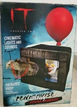 IT Pennywise Chapter 2 Animated Sewer Grabber Halloween Prop Party City Clown