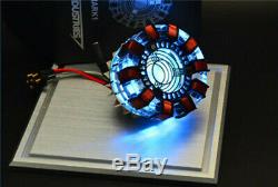 Iron Man Arc Reactor MK1 Tony Stark Heart USB DIY Modell Abbildung Film Prop COS
