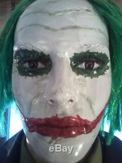 JOKER HEATH LEDGER LIFE SIZE MANNEQUIN HALLOWEEN PROP ZOMBIE PROP BATMAN DC