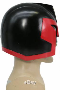 Judge Dredd Helmet Cosplay Costume Props Mask Full Head Adult Halloween Party