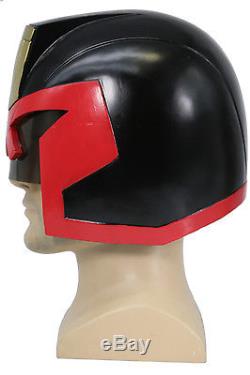 Judge Dredd Helmet Resin Cosplay Prop Halloween Party Costume Adult Mask Xcoser