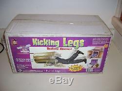Kicking Legs Animated Prop. Brand New! Ultra Coveted Halloween Prop. New