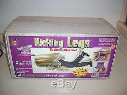 Kicking Legs Animated Prop. Brand New! Ultra Coveted Halloween Prop. New