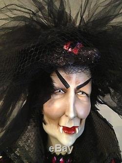 Katherine's Collection Life Size 55 Vampire Halloween Doll Display
