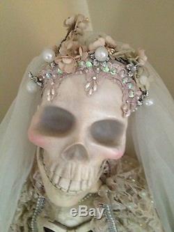 Katherine's Collection Life Size 60 Halloween Corpse Bride Skeleton Doll
