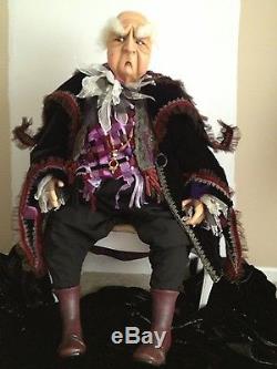 Katherine's Collection Life Size 60 Halloween Witch Warlock Butler Doll