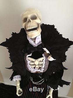 Katherine's Collection Life Size 63 Halloween Butler Skeleton Display Doll