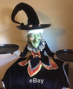 Katherine's Collection Tricky Treats Cupcake Witch Halloween Table Display