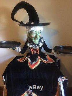 Katherine's Collection Tricky Treats Cupcake Witch Halloween Table Display