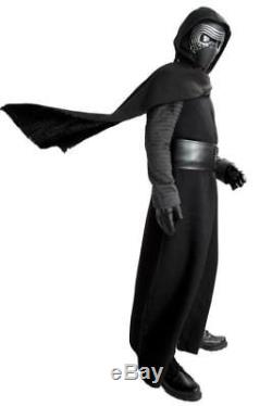 Kylo Ren Cosplay Costume Star Wars Gloves Belt Robe Props Halloween Party Adult