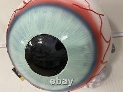 LARGE Halloween LED Eyeball with Skeleton Hand