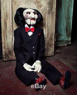 LICENSED SAW Billy Puppet Prop Doll Scary Horror Movie Halloween Decoration