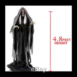 LIFE SIZE Animated Talking-RISING BOG REAPER DEMON-Haunted House Prop Decoration