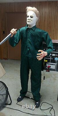 LIFE SIZE Michael Myers Halloween 2 animated prop statue horror figure