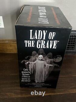 Lady Of The Grave 5ft Tall Floating Animatronic Ghost Halloween? Rare Sealed