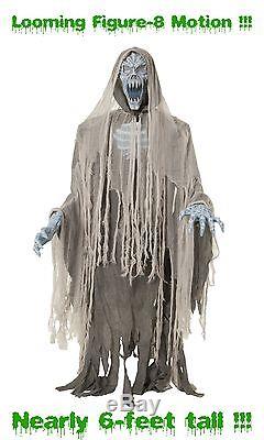 Life Size Animated EVIL ENTITY GHOST ZOMBIE Halloween Prop Figure-8 Movement