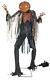 Life Size Animated Scorched Scarecrow With Fogger Halloween Haunted House Prop