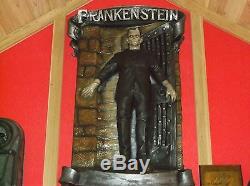 Life Size Boris Karloff Frankenstein Monster Doorway Movie Halloween Statue Prop