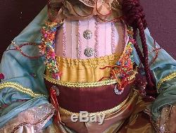 Life Size Cowboy Rodeo Clown Posable Mannequin/Custom Made/Sequins/Mardi Gras