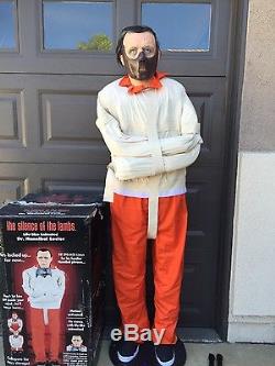 Life Size Hannibal Lecter Gemmy Neca Halloween Type Prop
