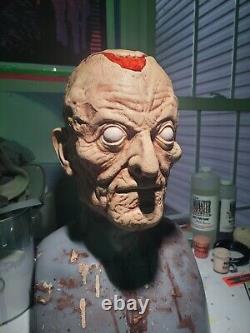 Life Size Ice Cream Man Halloween Animatronic Prop Custom Build