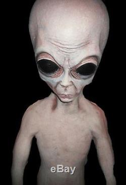 Life-Size Roswell ALIEN BODY Specimen Area 51 Prop Halloween Decorations