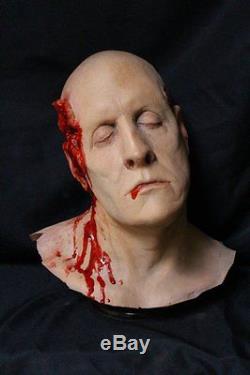 Life Size Zombie Head Halloween Prop & Decoration The Walking Dead Corpse