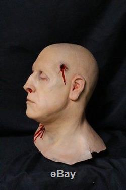 Life Size Zombie Head Halloween Prop & Decoration The Walking Dead Corpse