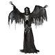 Life-sized Angel Of Death Animated Prop, Halloween Decoration, Horror Cemetery
