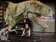 Lifesize Animatronc T-rex Dinosaur For Haunts, Theme Park, Stage Show, House