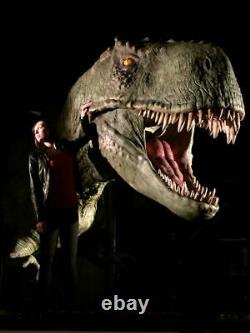 Lifesize Animatronc T-Rex Dinosaur for Haunts, Theme Park, Stage Show, House
