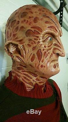 Lifesize Freddy Krueger Halloween Prop Mask Bust life size Jason Voorhees