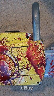 Lifesize GEMMY Animated leatherface Texas chainsaw massacre halloween prop