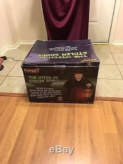 Lifesize The Witch of Stolen Souls Animated Halloween Prop SOLD OUT