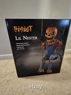 Lil Nester Spirit Halloween Pumpkins Swing Tree With Box