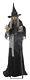 Lunging Haggard Witch Animated Lifesize 6ft Halloween Prop Talking Haunted House