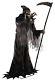 Lunging Reaper Animated Halloween Prop Poseable 6 Feet Haunted House Decoration