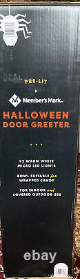 MEMBER'S MARK Pumpkin DOOR GREETER HALLOWEEN 2021 4 FOOT TALL
